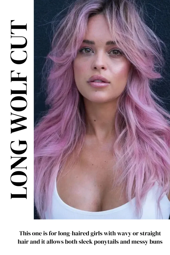 Long Wolf Cut Women