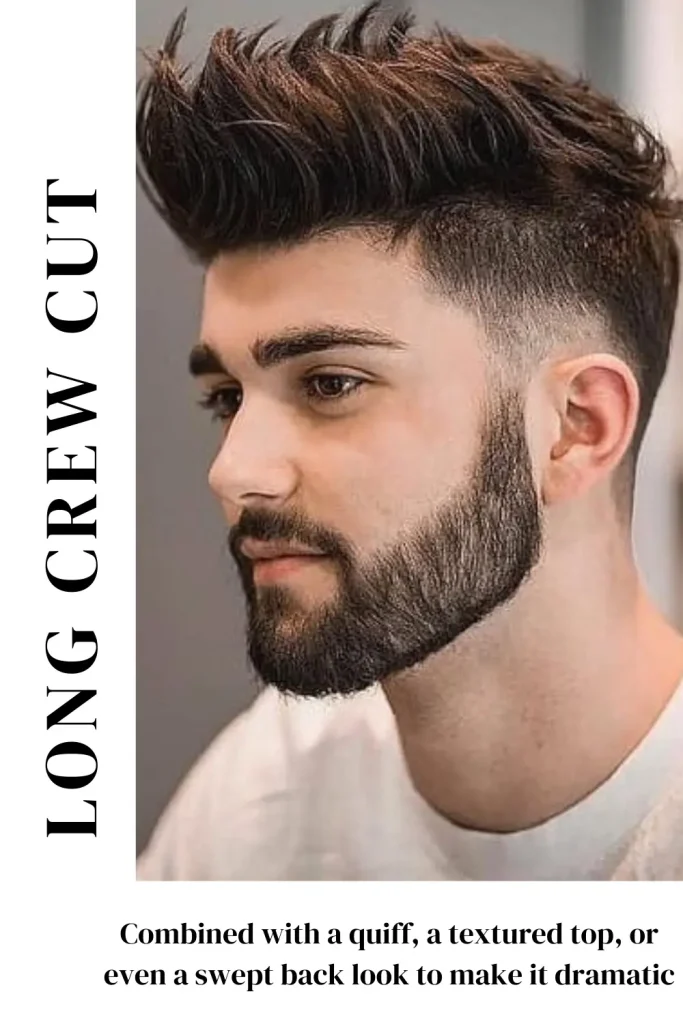 Long crew cut