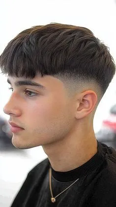 Mid-Fade Haircut For boys