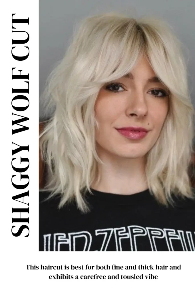 Shaggy Wolf Cut women