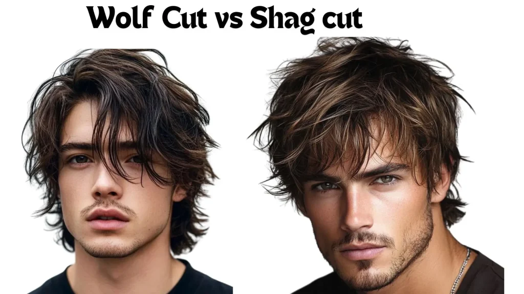wolf cut vs shag cut