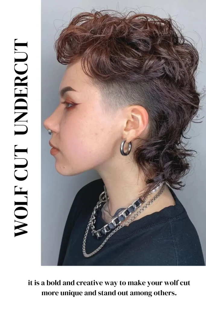 Wolf Cut with Undercut women
