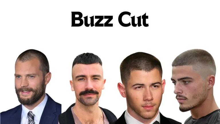 buzz cut men