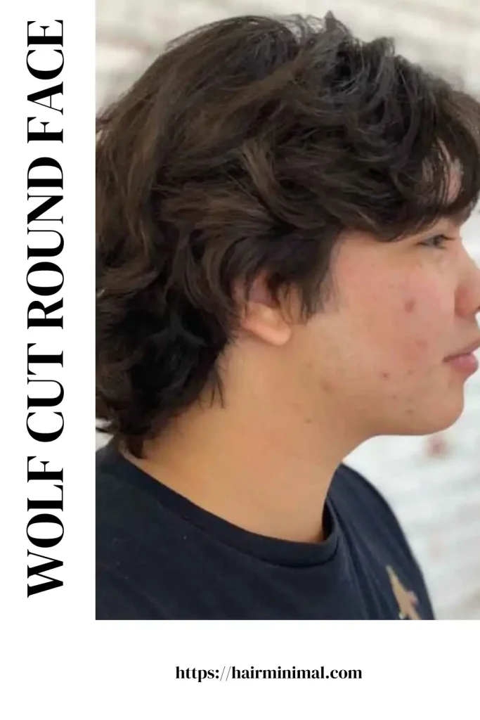 wolf cut round face boy