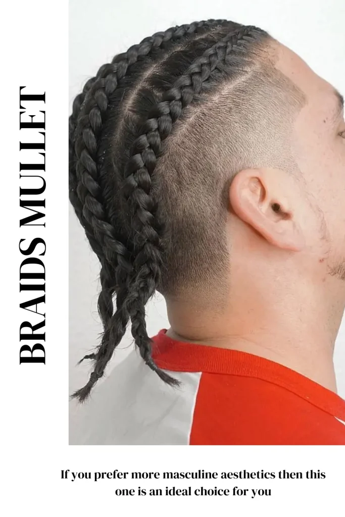 Braids mullet