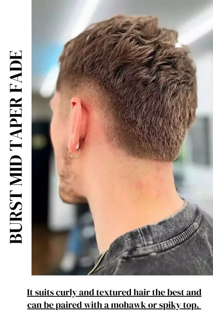 Burst Mid Taper Fade