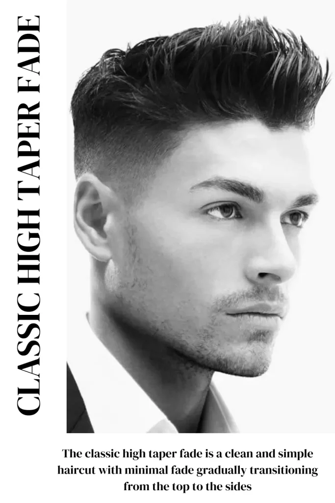 Classic High Taper Fade trending