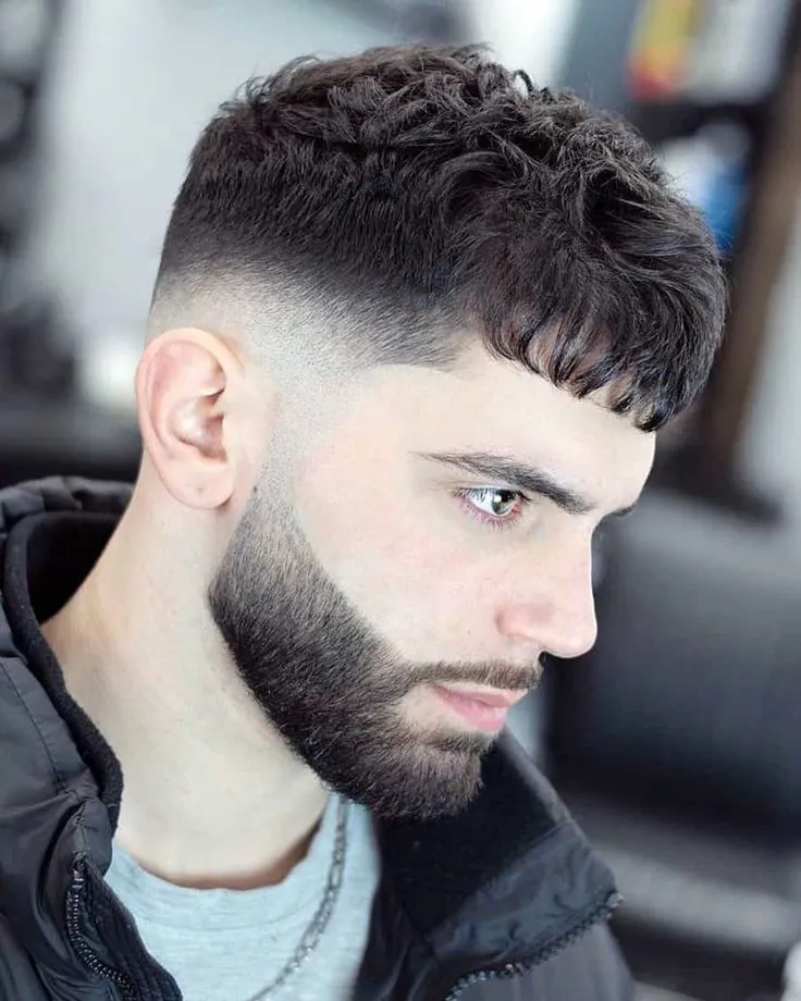High Taper Fade Haircut
