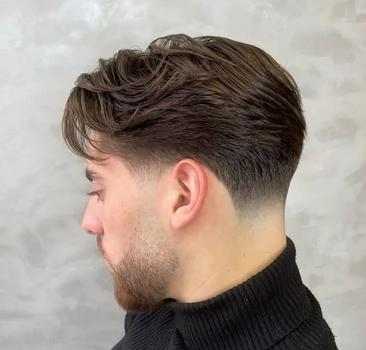 Low Taper Fade with Beard