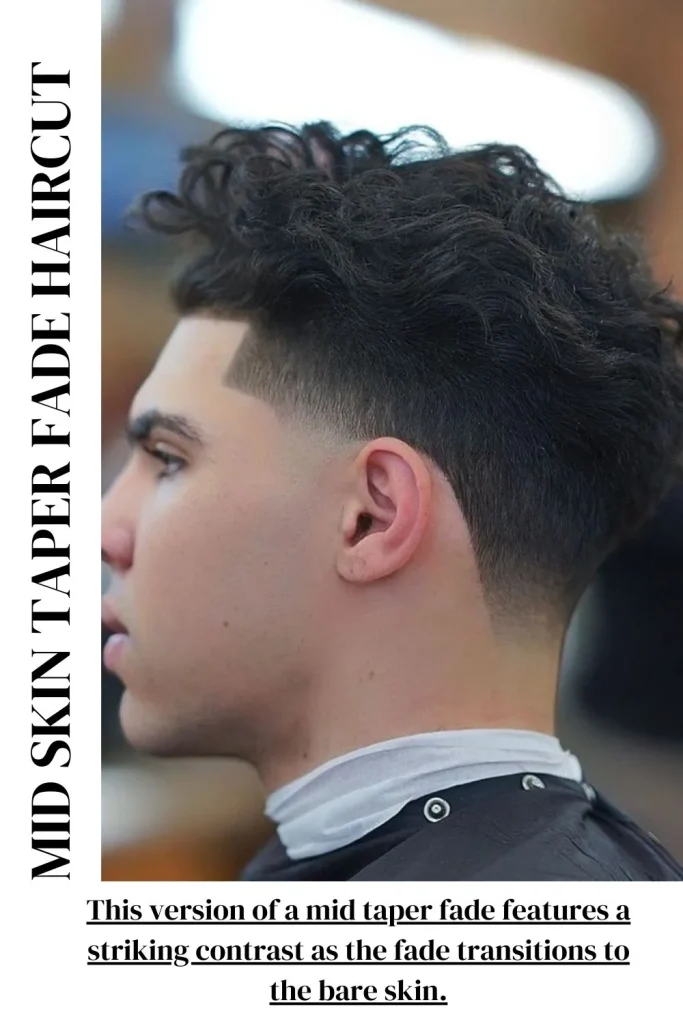 Mid Skin Taper Fade Haircut