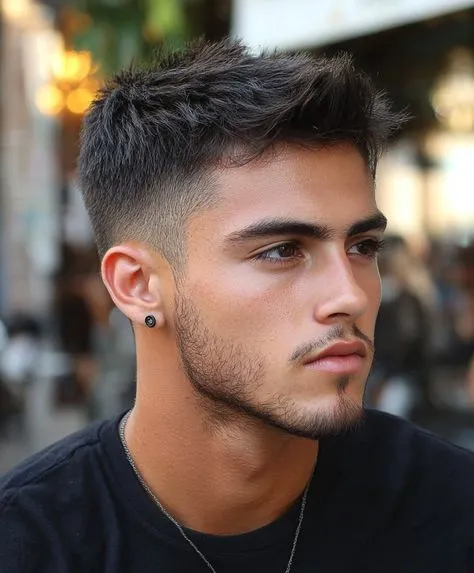 Mid Taper Fade Curly Hair