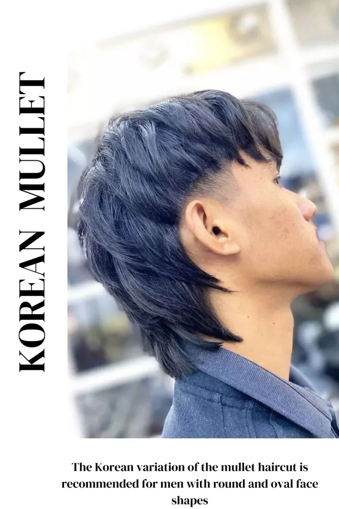 Mullet Haircut Men Korean