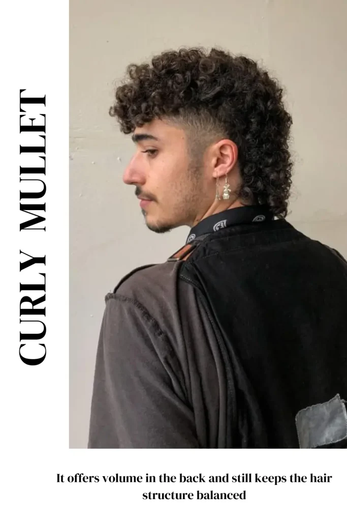 curly mullet