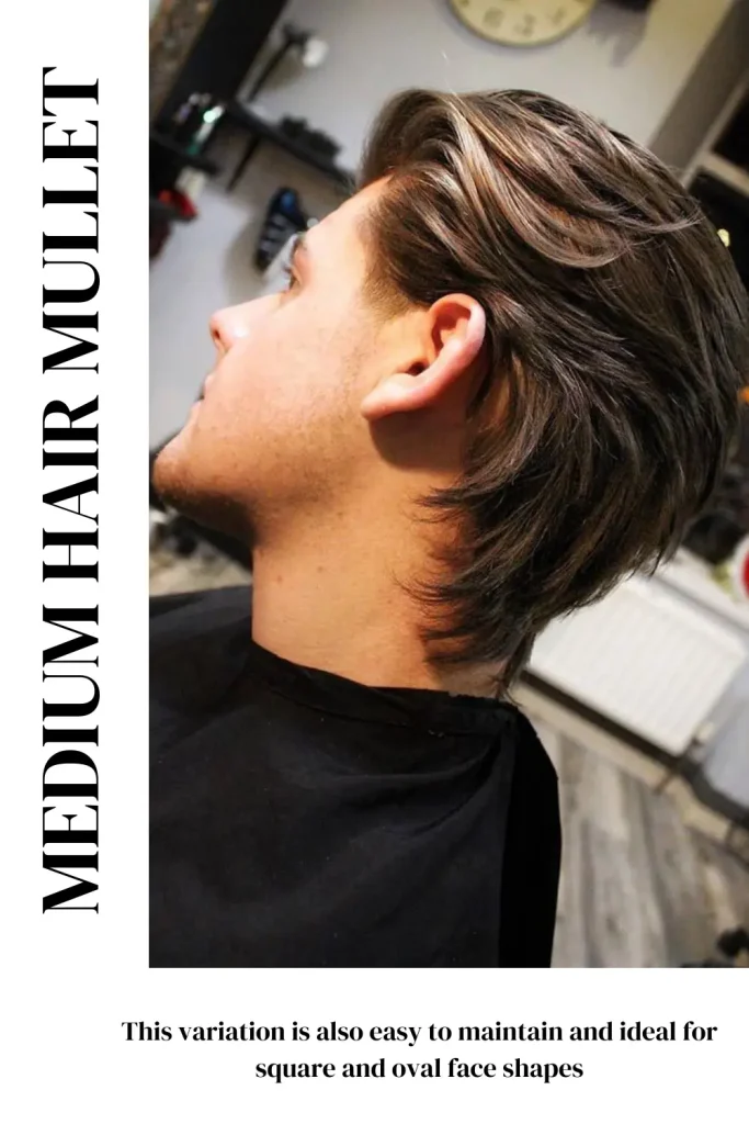 modern mullet medium hair