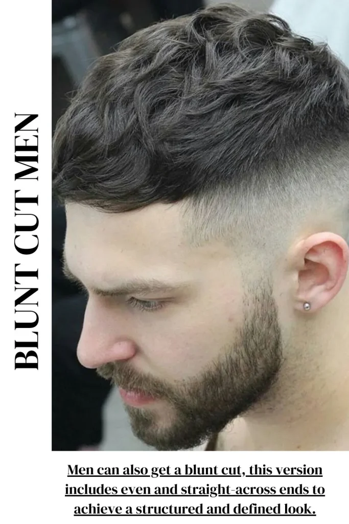 Blunt Cut Men
