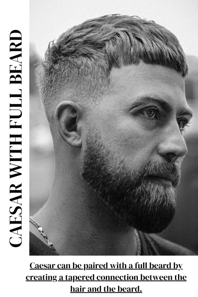 Caesar with Full Beard