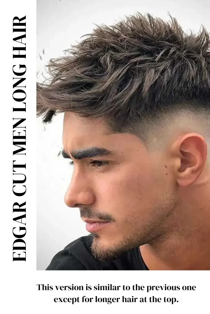 Edgar Cut Men Long Hair 