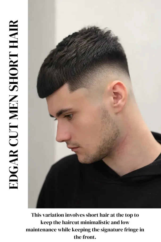 Edgar Cut Men Short Hair 