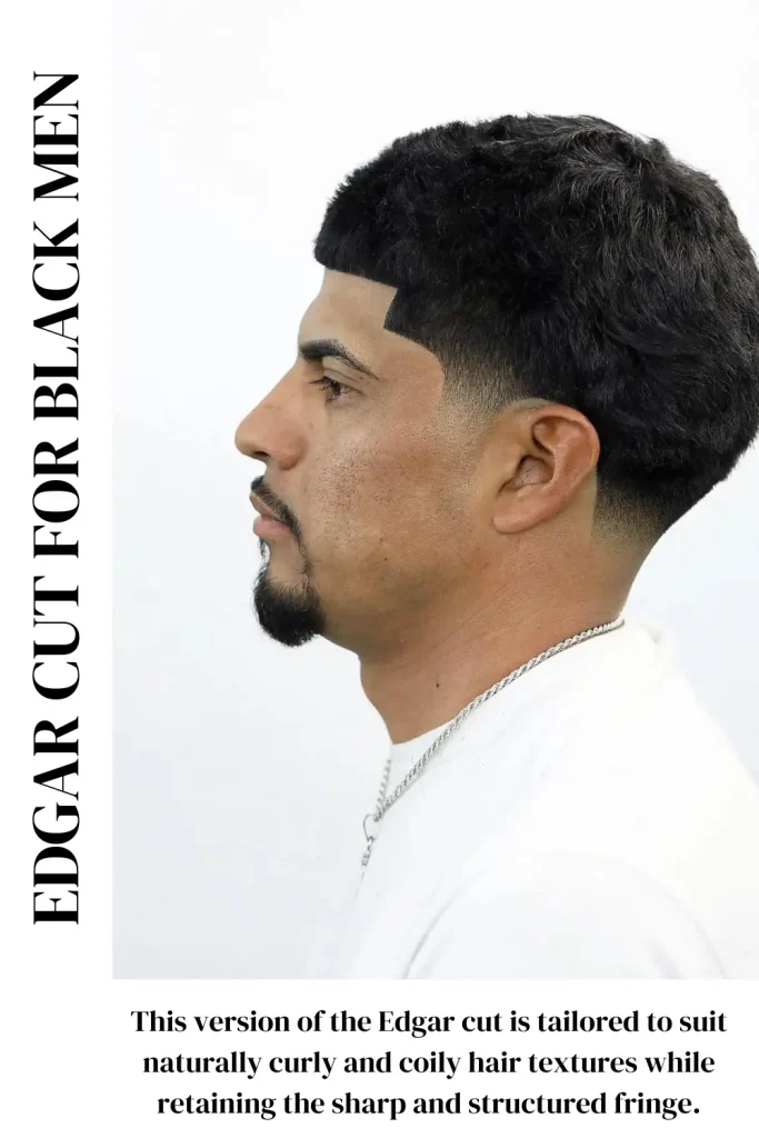 Edgar Cut for Black Men