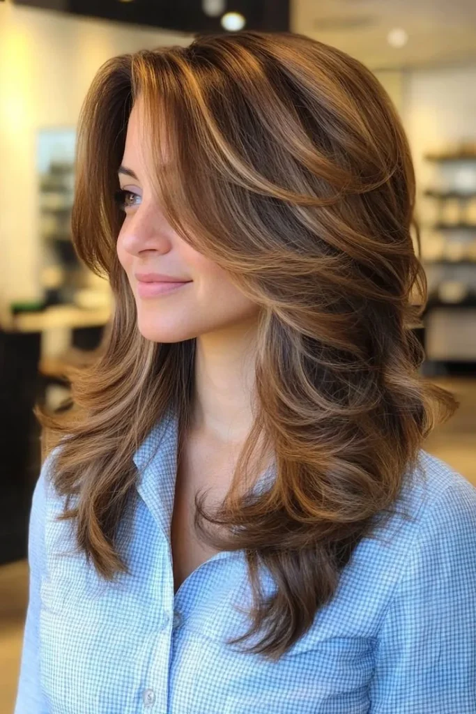 Feather Hair Cut for women