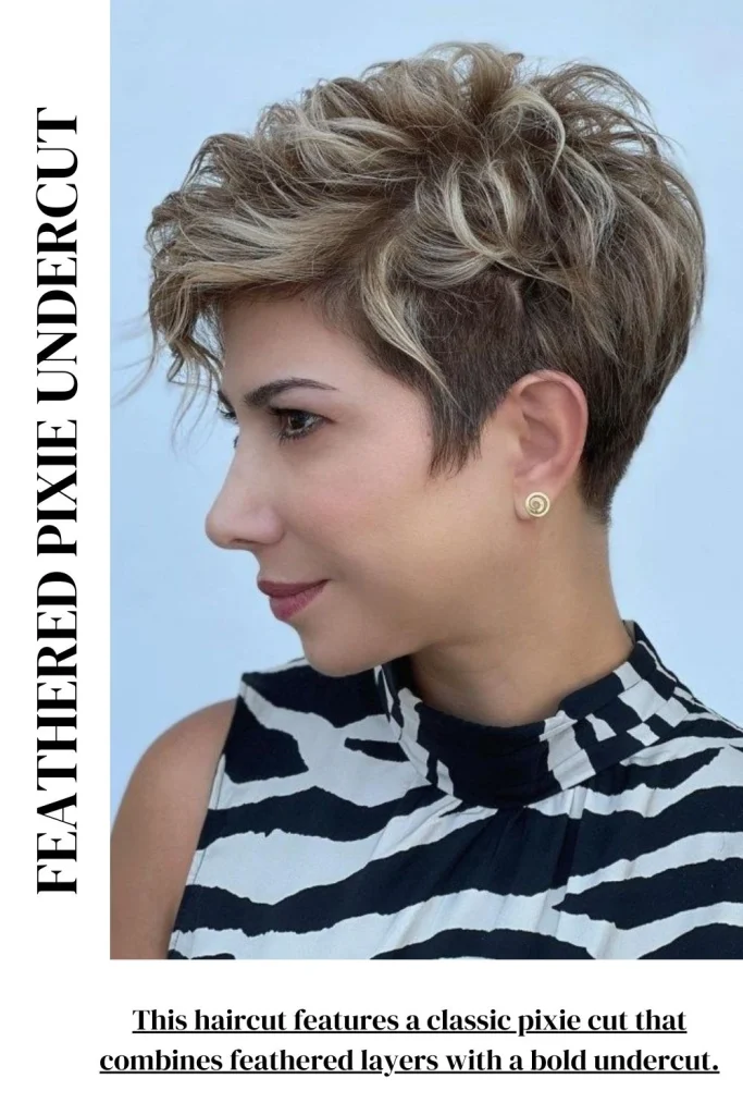 Feathered Pixie with Undercut