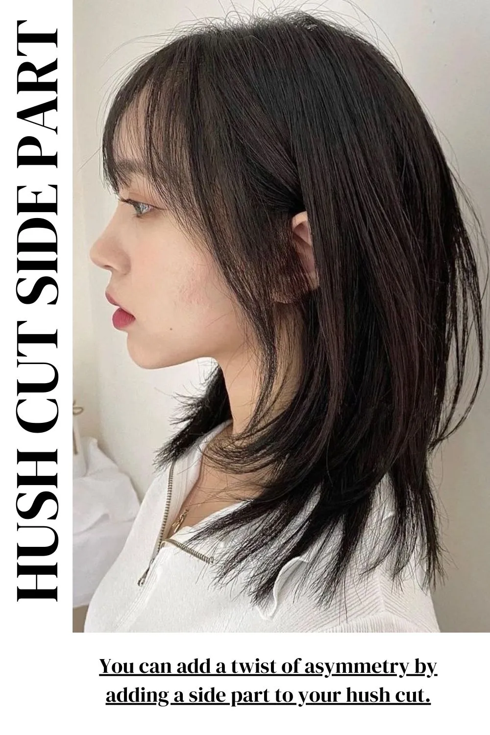 Hush Cut with Side Part