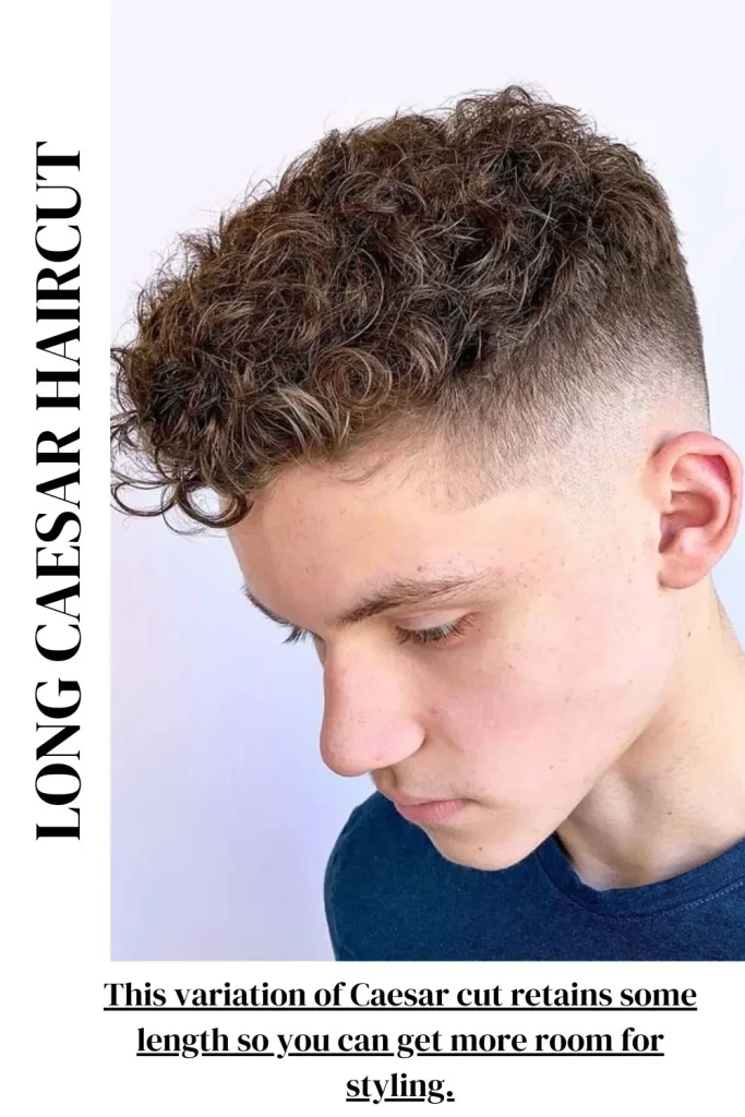 Long Caesar Haircut