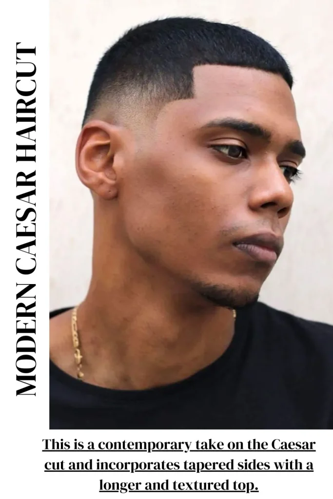 Modern Caesar Haircut