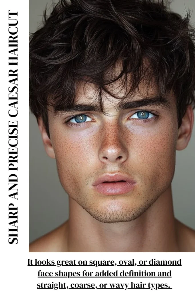 Sharp and Precise Caesar Haircut