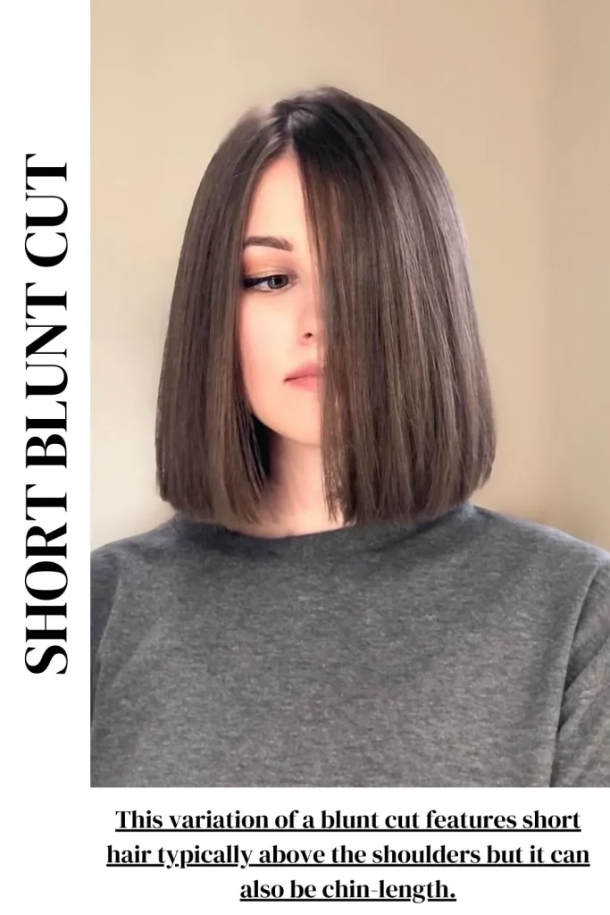 Short Blunt Cut