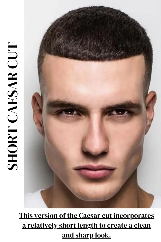 Short Caesar Cut