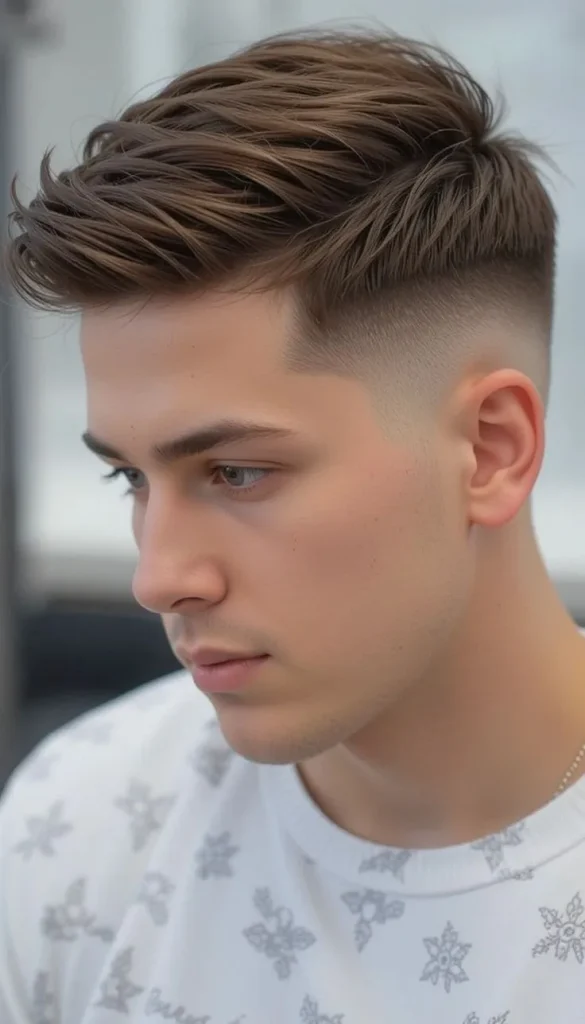 Textured Crop with low fade