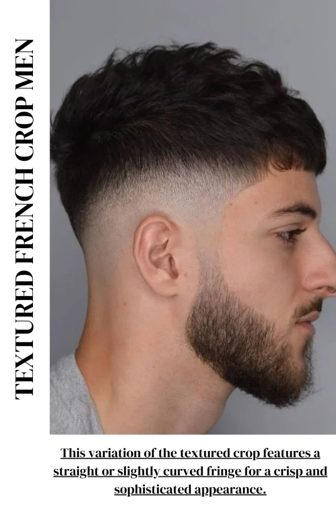 Textured French Crop Men