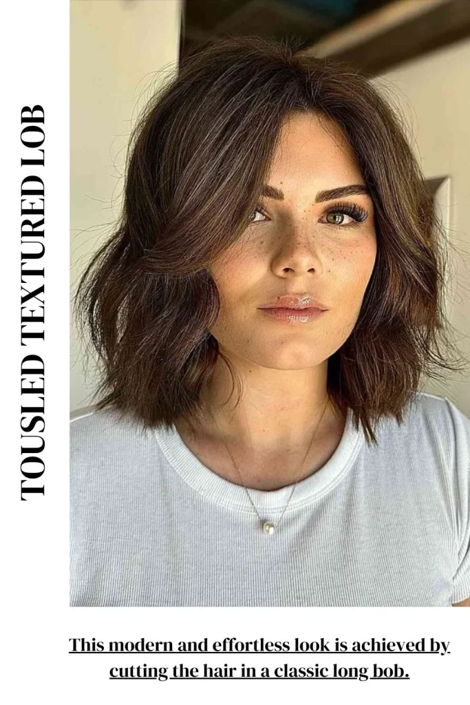 Tousled Textured Lob